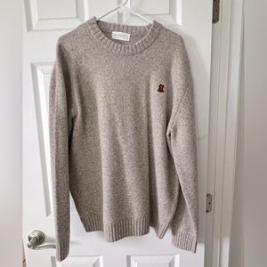 NWT LINE FRIENDS Made by BROWN Wappen Knit Grey